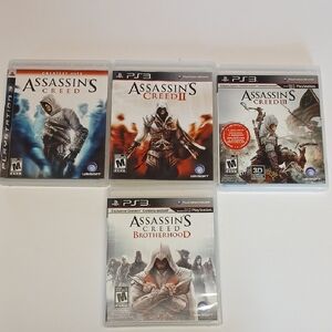 Assassin's Creed PS3 Game Collection